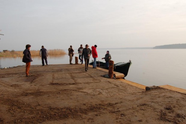 Bauabnahme des neuen Anlegers (Foto: Naturparkarchiv