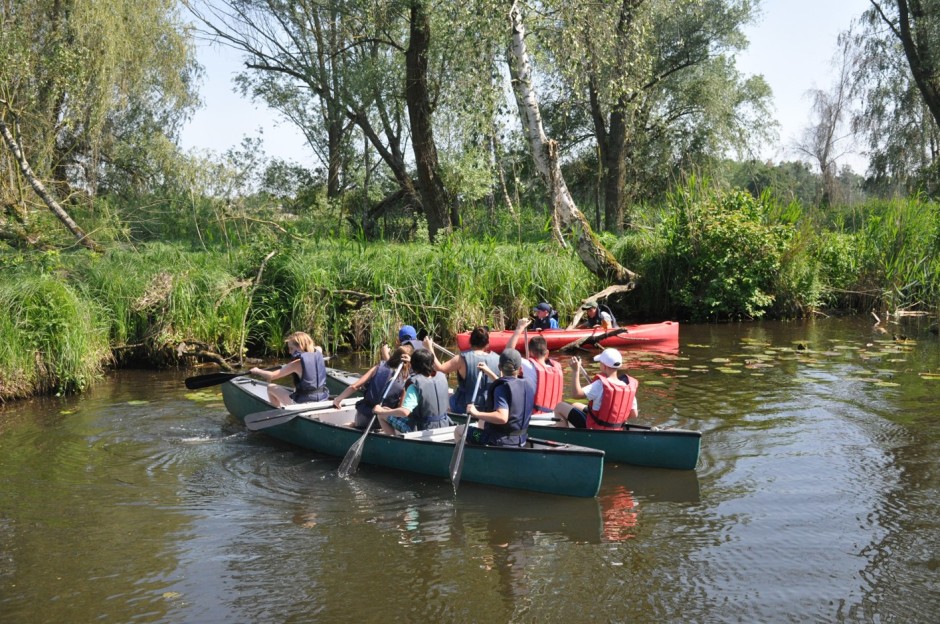 Schülergruppe aus Berlin ganz im Zeichen der Nachhaltigkeit unterwegs (Foto: ZERUM Ueckermünde)