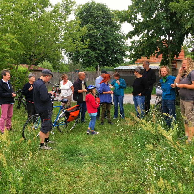 Wenn in Hobrechtsfelde zukünftig gegärtnert wird, dann sind das die potenziellen neuen Bauerngärtner. (Foto: Peter Gärtner)