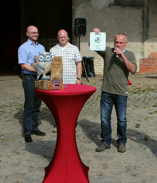 Auszeichnung der Siegergemeinde Birkenwerder im Jahr 2012