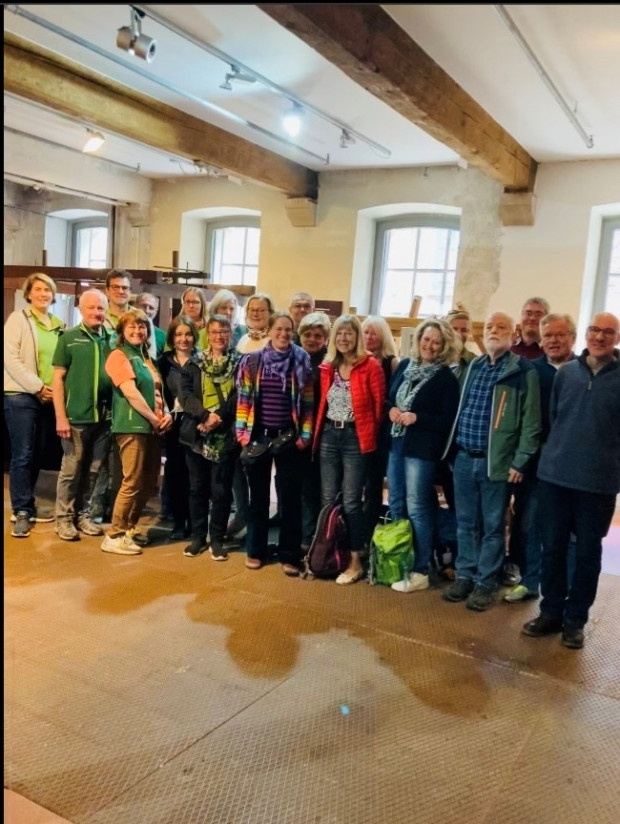 Alle Teilnehmenden des Vernetzungstreffens im Wülfingmuseum (Bild: Naturpark Bergisches Land)