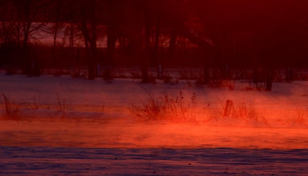 Klicken Sie auf das Bild des Tages im Fotoportal: Brennender Schnee – © VDNJessica Johnen- Rheinland