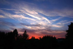 Klicken Sie auf das Bild des Tages im Fotoportal: Sonnenuntergang – © VDNchristel kessler - Saar-Hunsrück