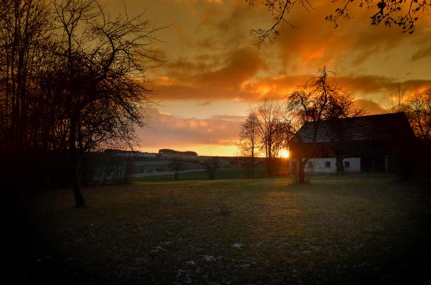 Sundown – © VDN - Hans-Jürgen Schmidt - Nördlicher Oberpfälzer Wald