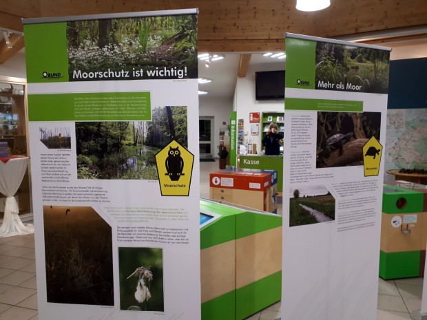 Wanderausstellung Moorschutz Brandenburg (© Carsten Preuß)