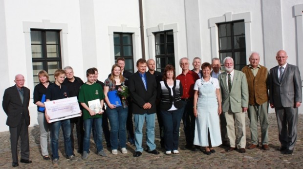 Alle Teilnehmer am diesjährigen Umweltpreis-Wettbewerb des Landkreises Dahme-Spreewald