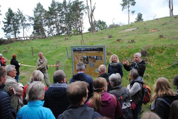 Eröffnung des Wanderwegs bei Bugk © Sonnenberg