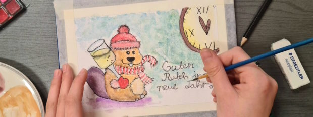 Kommen Sie gut ins neue Jahr! (C) Naturpark Dübener Heide, Olga Atamaniuk