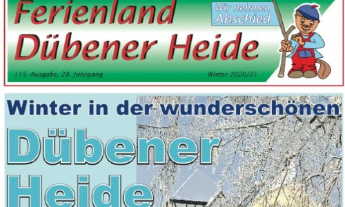 Das Cover der letzten Ausgabe (C) Ferienland Dübener Heide