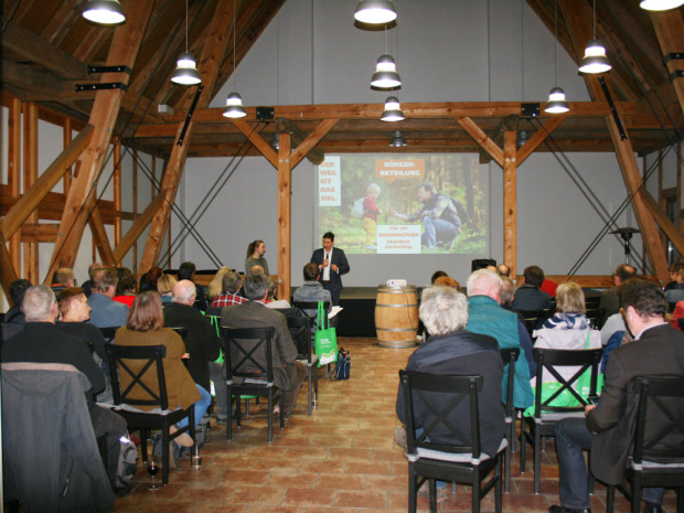 Rückblick: Heidekonferenz 2018 in der Gutsscheune Schwemsal (C) Naturpark Dübener Heide