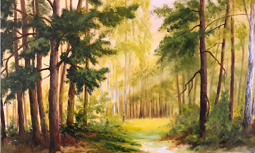 Impressionen in Öl und Aquarell (C) Rita Weber