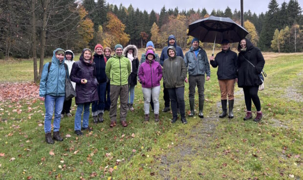 Regen kann die Stimmung nicht trüben – Sachsens Naturparke im Austausch (C) Susan Friedrich