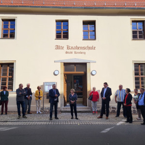 LEADER Projekt - Umbau Alte Knabenschule in Kemberg zur kulturhistorischen Begegnungsstätte (C) Regionalmanagement Dübener Heide