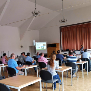 Auswahlsitzung der LAG Dübener Heide/Sachsen im Gemeindesaal Battaune am 13.07.2022 (C) Monika Weber