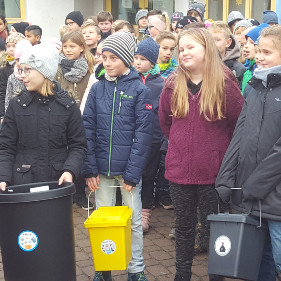 Müllprojektwoche an der Grundschule Eilenburg-Berg (C) VDH