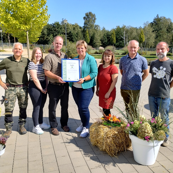 Evangelisches Schulzentrum Bad Düben ist Naturparkschule Naturpark