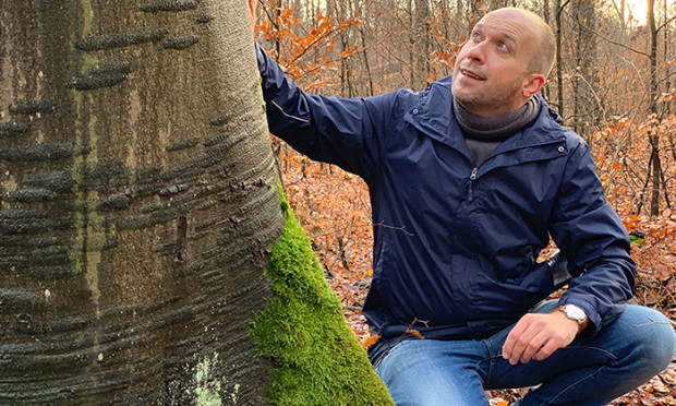 Beim Waldbaden (C) Nico Fliegner