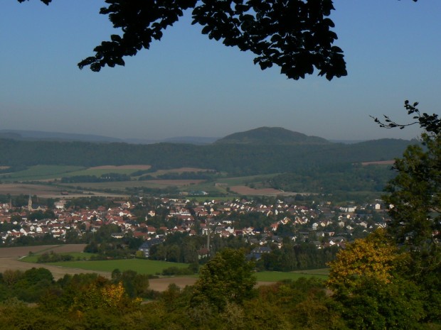 Bode-Blick auf Wanfried vom Premiumweg P12 Mainzer Köpfe (C) Anja Laun