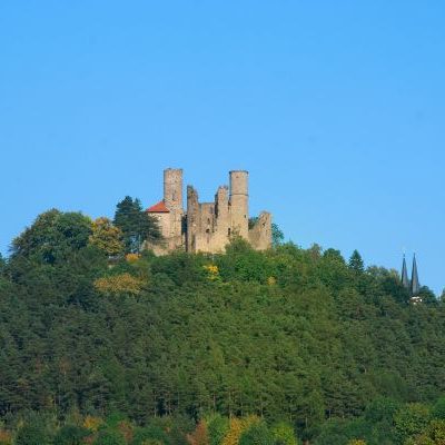 Eine Burg viele Grenzen GeoNaturpark FrauHolleLand