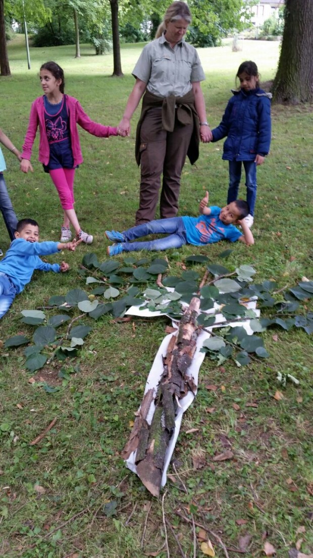 Flüchtlinge in die Natur (C) Geo-Naturpark Frau-Holle-Land