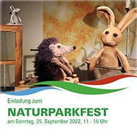 Plakat Naturparkfest 2022