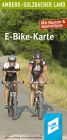 titel E Bike Karte Radfahren im Naturpark Hirschwald