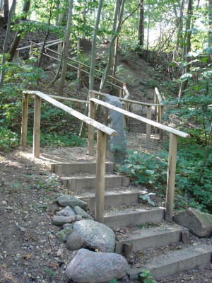 Schulwaldtreppe in Rathjensdorf