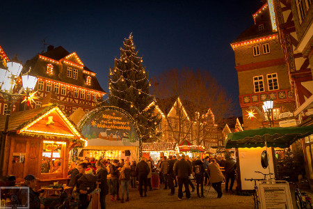 Herborn in der Vorweihnachtszeit – der Weihnachtsmarktplatz - Naturpark