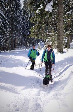 Auf Schneeschuhtour