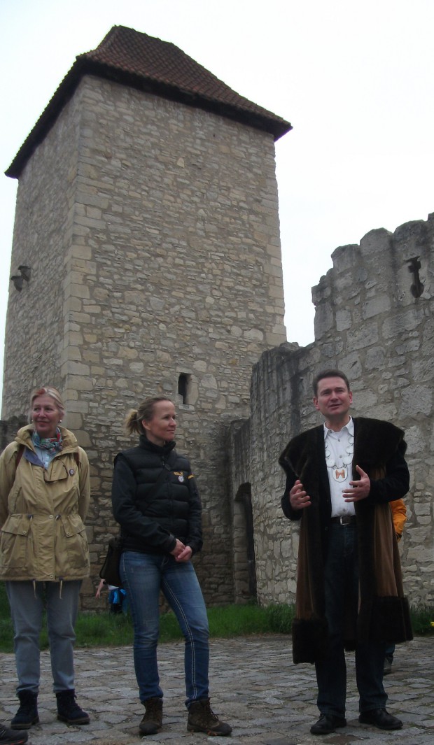 Bürgermeister von Freyburg an alter Stadtmauer