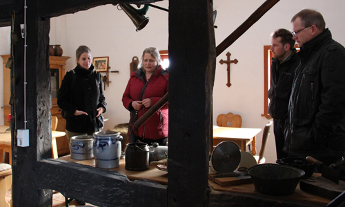 20170320 Innenfoto Silberg 20170320 Innenfoto Silberg Das Naturparkteam besucht den Schrabbenhof und das Kloster Grafschaft