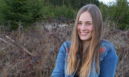 Marie Sprenger innen Marie Sprenger innen Praktikum beim Naturpark?