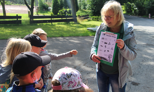 NP Ranger Wanderbingo Innen NP Ranger Wanderbingo Innen Naturpark Ranger gestartet