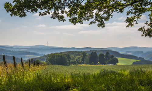 Panorama Ebbegebirge bei Herscheid c Simone Rein Innen Panorama Ebbegebirge bei Herscheid c Simone Rein Innen 24. Oktober: Waldlandschaften im Ebbegebirge