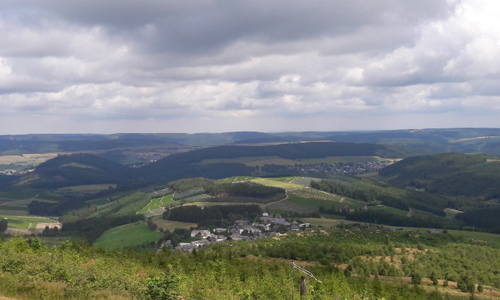 Phantastische Ausblicke sind auf dem Weg zum Stüppel garantiert (Foto: Busch)