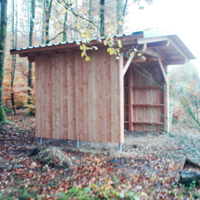 Schutzhütte am Kaukenberg (Foto: NPSR)