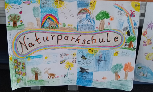 Schülerbild NP Schule Kerstin innen Regenbogen Schule Hemer ist Zehnte Naturpark Schule