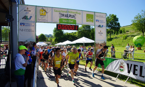 Der Trailrun 2024 -bei strahlendem Sonnenschein und freudiger Atmosphäre- war wieder ein sehr gelungenes Lauferlebnis (Foto: SC Hagen-Wildewiese)