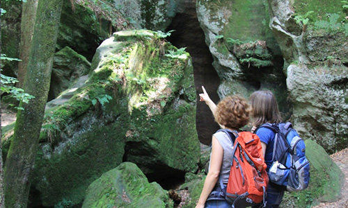 Klingen - Schluchten - Grotten - Naturpark Schwäbisch-Fränkischer Wald