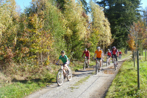 Adrenalin hoch fahren bei einer Mountainbike Tour