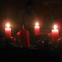Advent, Advent, ein Lichtlein brennt