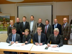  Vorsitzenden und Geschäftsführen den Naturparke in Baden-Württemberg