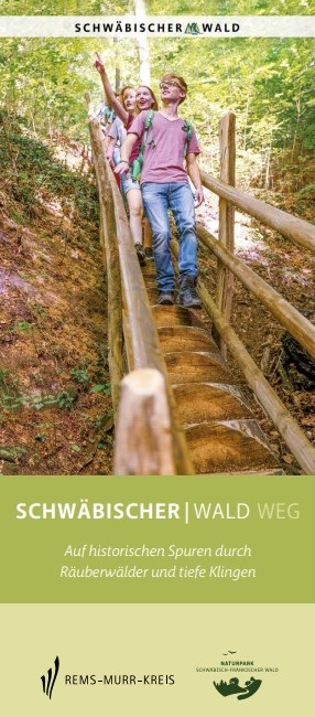 210708 SchwaebischerWaldWeg Titel Broschuere Artikelbild 300x500 Wandern auf dem Schwäbischen Wald Weg