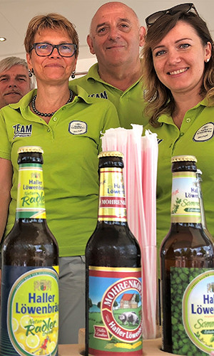 Haller Löwenbräu Naturparkmarkt-Team