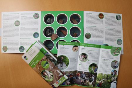 Info Broschüre GeoTouren Ausflugstipp: Mit den GeoTouren den Naturpark entdecken