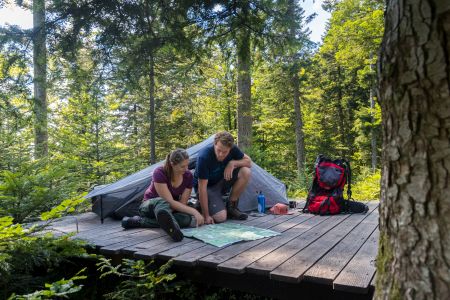 Nachhaltiger Tourismus Trekking Camps Trekking mit dem Schwarzwald Guide