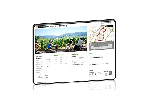 Tourenportal 500 Tourenportal 500 Homepage des Naturparks in neuem Kleid