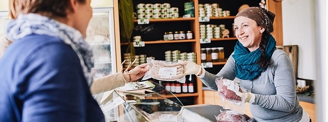 Regionale Produkte im Wildlädchen Entenpfuhl (c) Naturpark Soonwald-Nahe