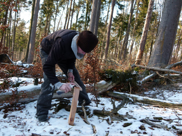 Berit am Lockstock 11022012 620x465 Berit am Lockstock 11022012 620x465 Berit Arendt als vierte Rangerin des Naturparks unterwegs...!