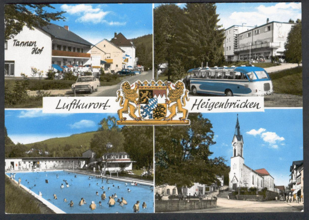 Postkartenmotiv aus Heigenbrücken (Sammlung Anton Kunkel)